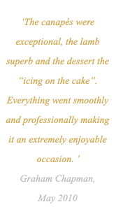 quote from happy client